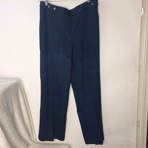 Chico's Dark Blue Dress Pants‎ 2.5R. Large Size 14